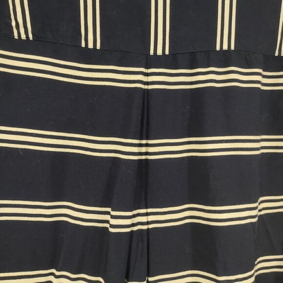 BeachLunchLounge Blue/White Striped Coverup Size M - Picture 5 of 6